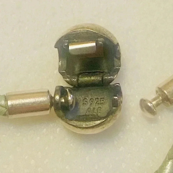 Very  old , used , Pandora double wrap bracelet - Picture 4 of 6